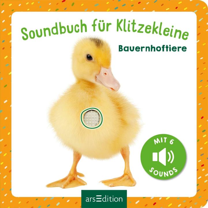 Produktbild Soundbuch für Klitzekleine – Bauernhoftiere (Deutsch)