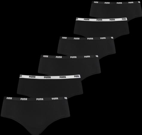 Image du produit Puma Basic Hipster (S, paquet de 6)