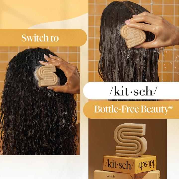 Actual product image Kitsch Solid bar with coconut oil (Solid shampoo)