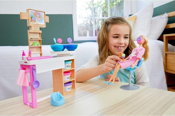 Actual product image Barbie Face Mask Spa Day Playset
