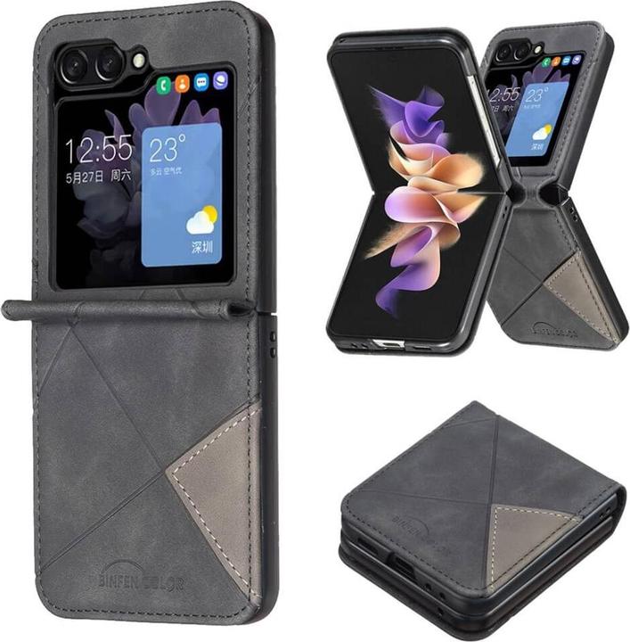 Productafbeelding Cover-Discount Galaxy Z Flip6 - Hoesje met twee kleuren (Samsung Galaxy Z Flip6)
