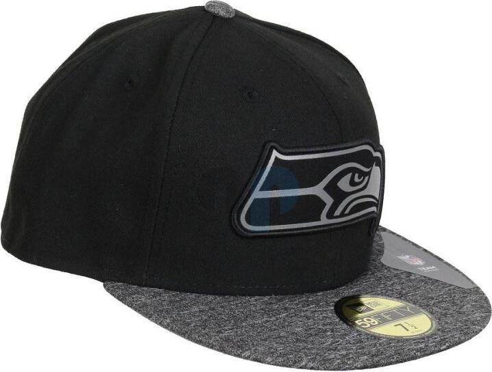 Image du produit New Era NFL - Seattle Seahawks - Grey Collection 59Fifty Cap Noir 6 7/8 (56)