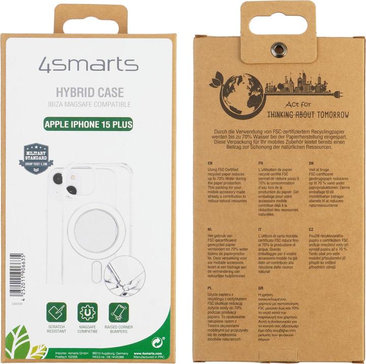 Immagine prodotto 4smarts Caso ibrido Ibiza (Apple iPhone 15 Pro Max)