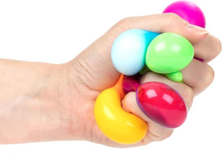 Immagine prodotto Toi-Toys Mini palline da spremere divertenti Stickeezz in tubo, 5 pezzi.