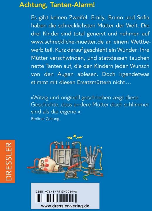 Immagine prodotto Die schrecklichsten Mütter der Welt (Tedesco, Sabine Ludwig, Isabel Kreitz, 2021)