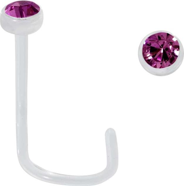 Bijouteria Nasenpiercing (Bioplast, Kristall)