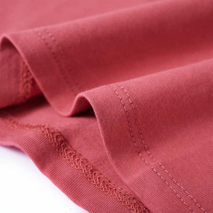 Immagine prodotto VidaXL Camicia da bambino a maniche lunghe rosa scuro 128,Materiale: 95 % cotone. 5 (128)