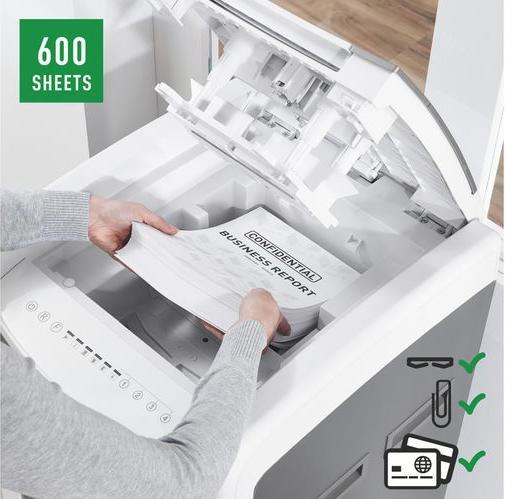 Immagine prodotto Leitz IQ Autofeed Office Pro 600 P-4 (Taglio delle particelle)