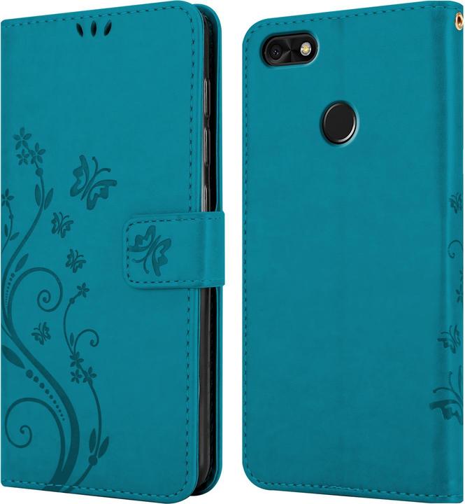 Actual product image Cadorabo Case Flower Book (Huawei Y6 Pro (2017))