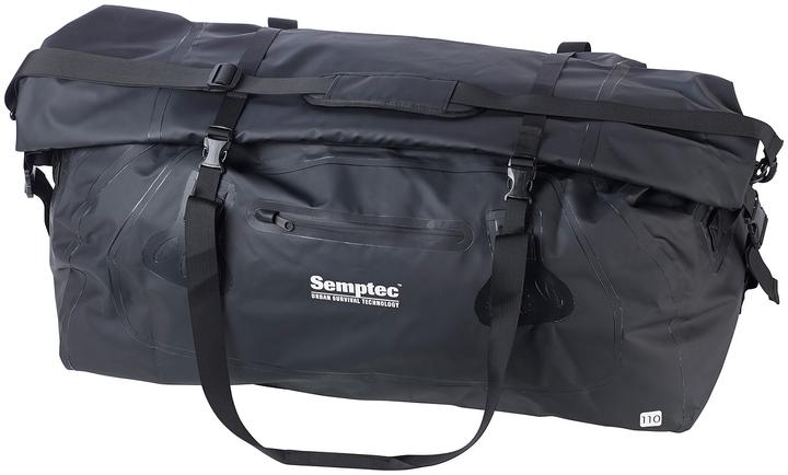 Immagine prodotto Semptec Impermeabile XXL professionale all'aperto e borsa da viaggio in telone da camion, 110 l (110 l)