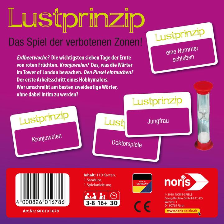 Produktbild Noris Lustprinzip (Würfelspiel, Deutsch)