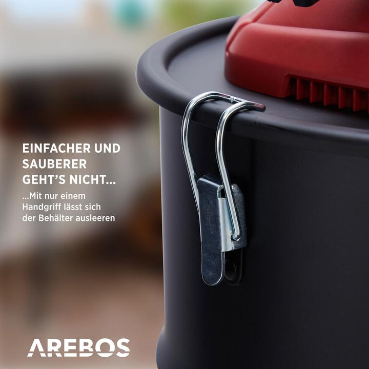 Actual product image Arebos Ash vacuum cleaner 1200 W - 20 L (Ash vacuum cleaner)