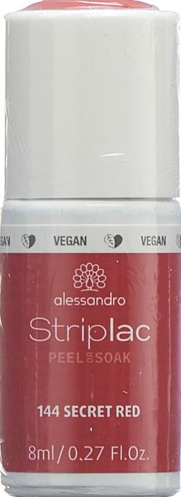 Image du produit Alessandro Striplac Peel or Soak - Secret Red (Secret red, Vernis à ongles peel off)