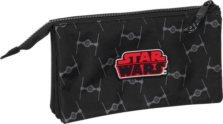 Produktbild Star Wars Zweifaches Mehrzweck-Etui The fighter Schwarz 22 x 12 x 3 cm