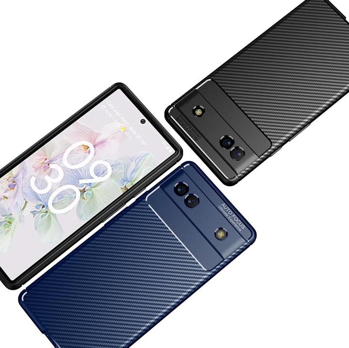 Immagine prodotto Screenguard Custodia Google Pixel 6a Cover Carbon Design TPU (Google Pixel 6a)
