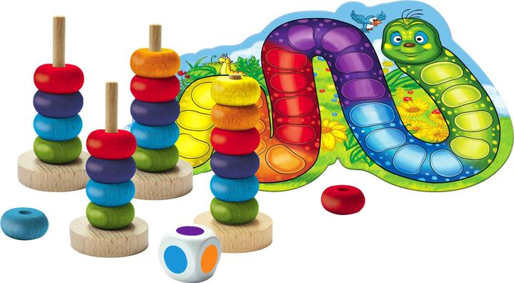 Actual product image Noris My colorful turret game (German, Italian, French, Dutch)