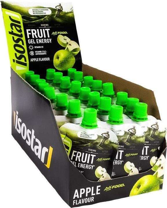 Actual product image Isostar Actifood Apple 24 x 90 g smoothie gel (Apple, 24 pcs., 2160 g)