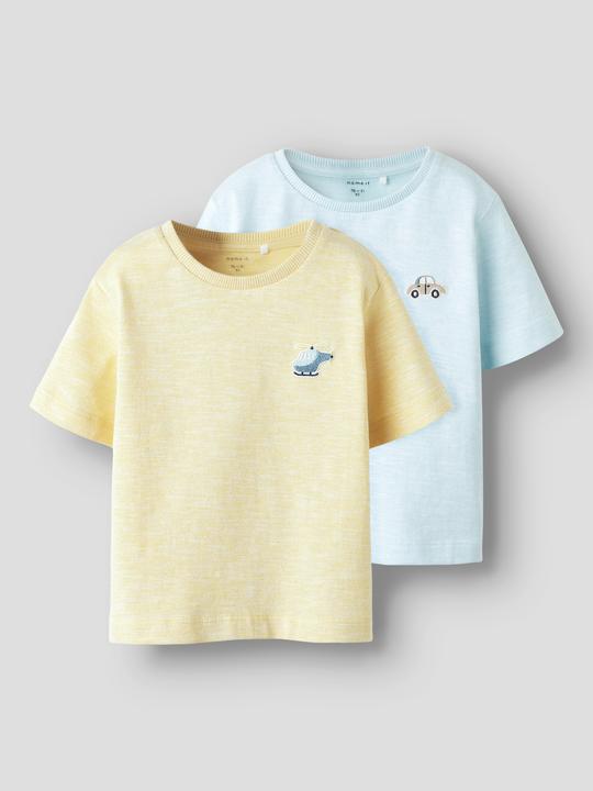 Produktbild Name it T-Shirt FREDERY Kurzarmshirt 2er Pack (104)