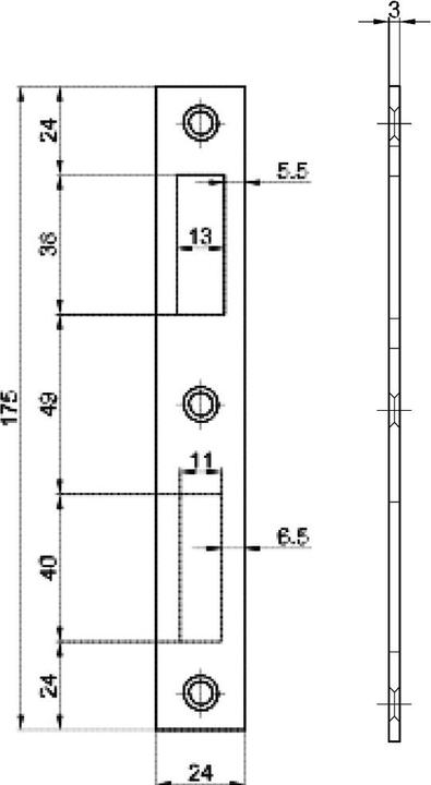 Produktbild MSL Flachschliessbleche B-1921 (Schliessblech)