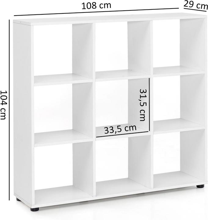 Produktbild Wohnling Zara (108 x 29 x 104 cm)