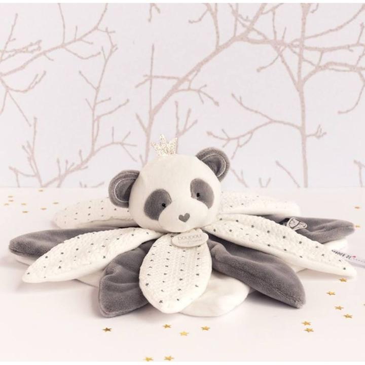 Actual product image Doudou et Compagnie Cuddle cloth dream catcher panda flower