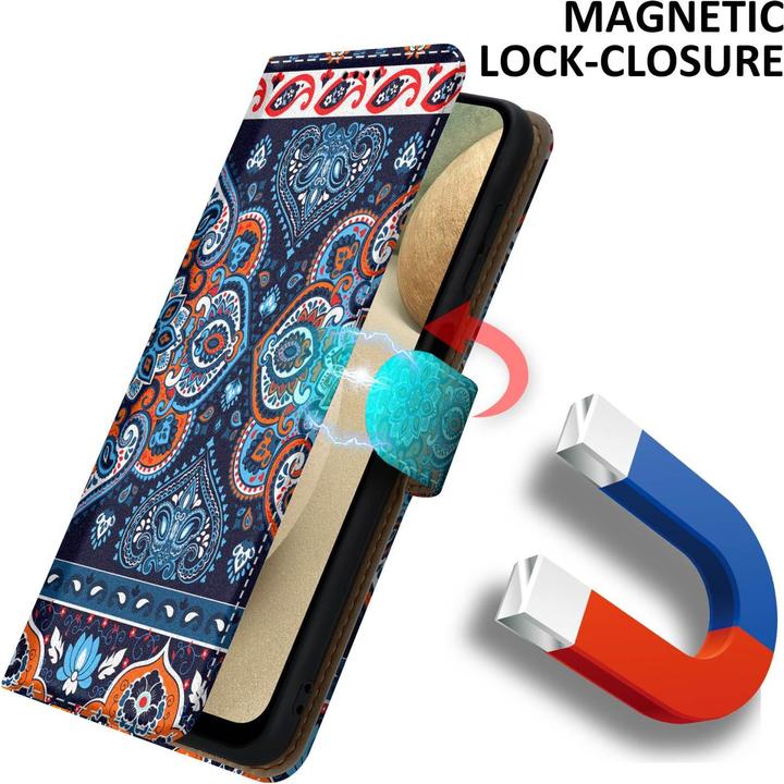 Image du produit Cadorabo Book Housse avec impression pour Samsung Galaxy A12 / M12 (Samsung Galaxy M12, Samsung Galaxy A12)