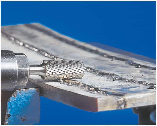 Produktbild Pferd Frässtiftesatz Schaft-Ø 6 mm 10-teilig Hartmetall Verzahnung 3 stabile Kunststoffdose