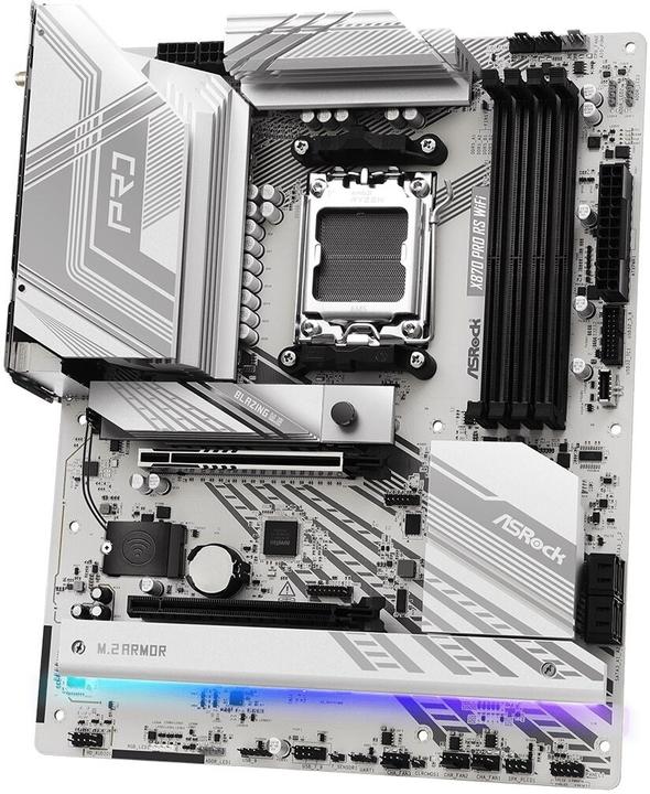 Actual product image AsRock X870 Pro RS WiFi AM5 (AM5, AMD X870, ATX)