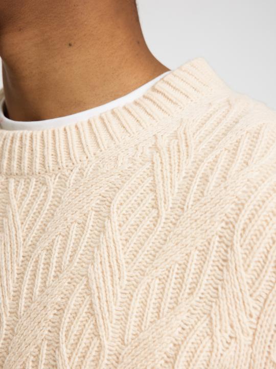 Produktbild Selected Homme Zopfstrick Strickpullover (XL)