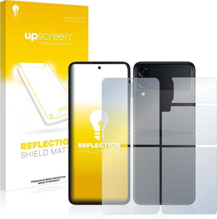 Productafbeelding upscreen Reflection Shield Matte screen protector (1 Stuk, Samsung Galaxy Z Flip3)