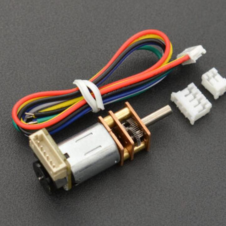 Produktbild DFRobot 6V 155RPM 100:1 Micro Getriebemotor mit Encoder