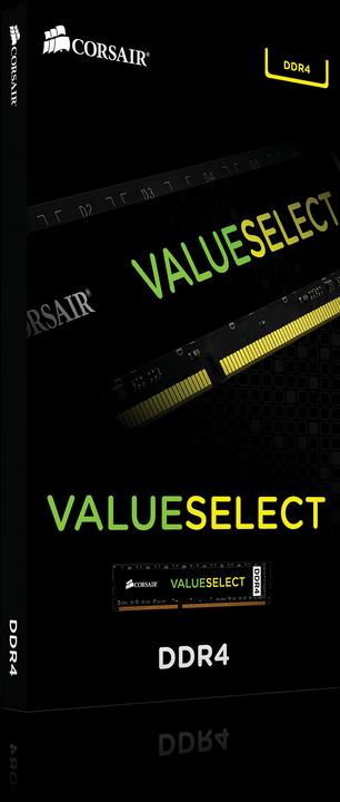 Actual product image Corsair value select (1 x 8GB, 2133 MHz, DDR4-RAM, DIMM)