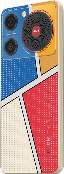 Produktbild ZTE Nubia Music Pop Art 4Gb Smartphones (128 GB, Mehrfarbig, 6.60", Dual SIM, 50 Mpx)