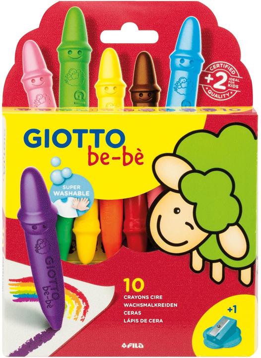 Immagine prodotto Giotto Pastello a cera super (Multicolore, 10 x)