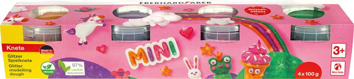 Actual product image EberhardFaber Eberhard Faber Vertrieb GmbH Play Dough Set of 4 Glitter 4 colours