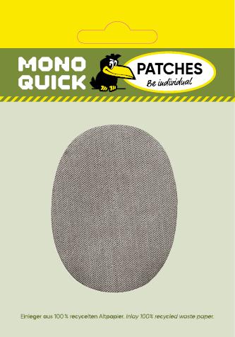 Immagine prodotto Mono Quick Toppa in tessuto ovale (2 x)