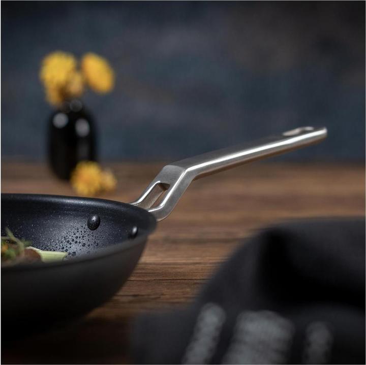 Image du produit Kuhn Rikon NEW LIFE PRO Poêle à frire RECYCLÉE 24 cm (24 cm, Poêle à frire, Aluminium, Acier inoxydable)