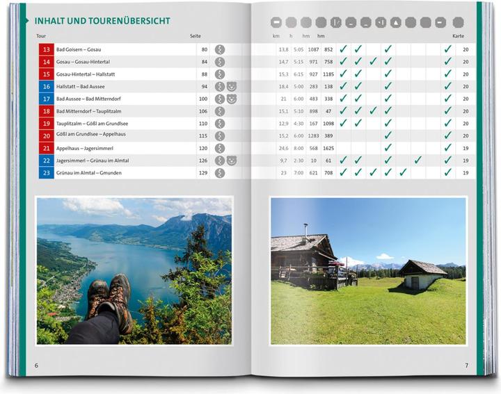 Produktbild Wanderführer 5647 Salzkammergut BergeSeen Trail, 61 Touren (Deutsch, Wolfgang Heitzmann, 2022)