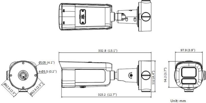 Image du produit Hikvision CAMERA IP DS-2CD2683G2-LIZS2U (2 8-12 mm)