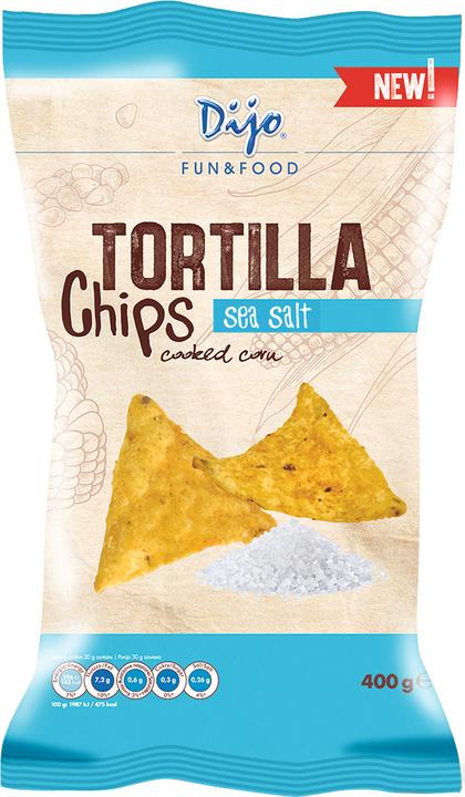 Image du produit Dijo Chips Tortilla Sel de mer 400g (400 g)