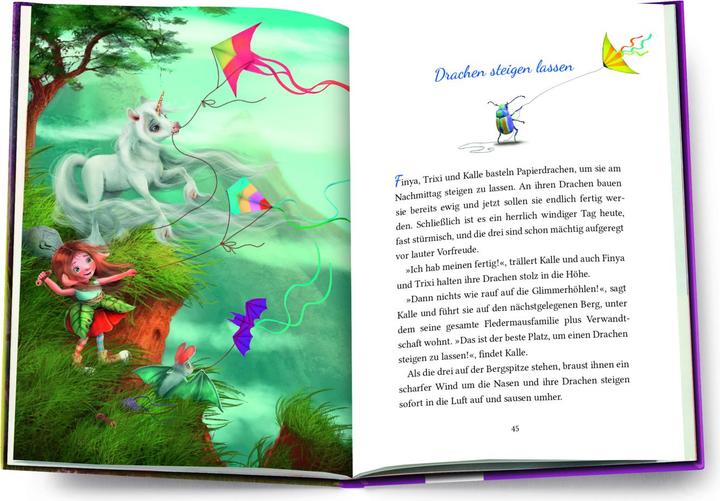 Produktbild Kleines Einhorn Funkelstern (2). Vorlesegeschichten von allerbesten Freunden (Deutsch, Mila Berg, Marina Krämer, 2022)