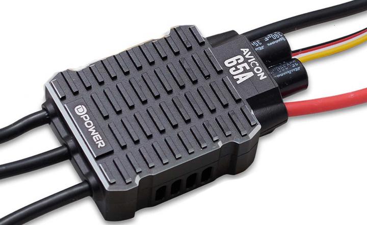 Actual product image D-Power AVICON PRO 65A LV S-BEC Brushless Regler
