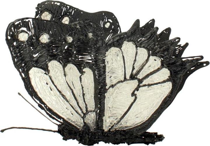 Actual product image 3Doodler FILAMENT 250 PCS ABS 3 COLORS AB-MONO-250 Black Silver White 2 g (ABS, 3 mm, 2 g, White, Silver, Black)