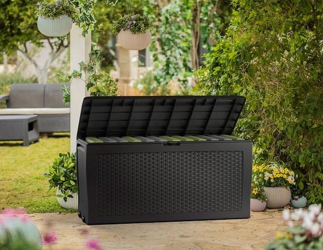 Produktbild Keter Aufbewahrungsbox Samoa, Farbe Anthrazit, 270l