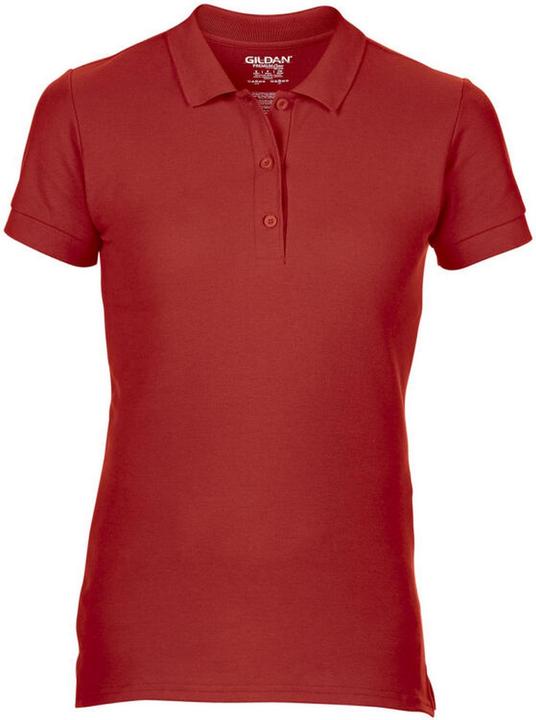 Actual product image Gildan Womens/Ladies Double Piqué Polo Shirt (M)