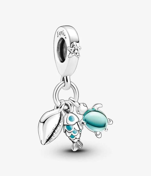Image du produit Pandora Poisson Crapaud de mer Coquille (Argent 925)