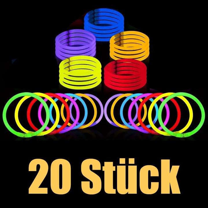 Actual product image The Toy Company Twinkle light bracelets 20 pieces, 20 cm