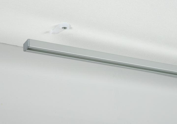 Actual product image Gardinia Aluminium curtain track set 1 run Lucy