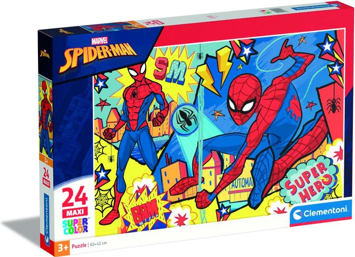Actual product image Clementoni Marvel Spiderman Jigsaw puzzle 24 pc(s) Comics (24 pieces)