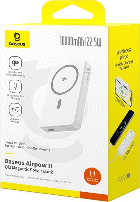 Produktbild Baseus Airpow2 (10000 mAh, 22.50 W, 37 Wh)